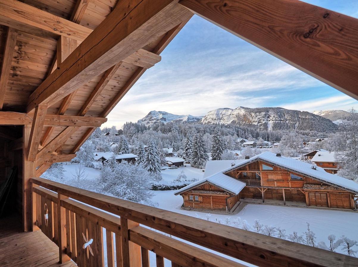 Chalet Arpitan - Les Carroz - Grand Massif Villa Exterior photo