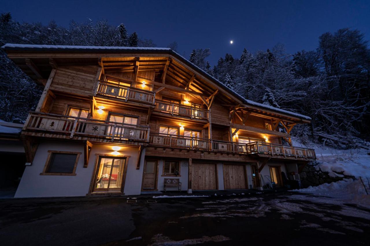 Chalet Arpitan - Les Carroz - Grand Massif Villa Exterior photo